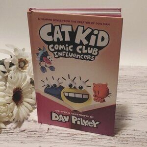 Cat Kid Comic Club Influencers by - Pink Cover